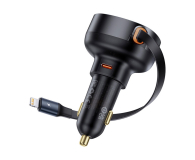 Baseus Ładowarka samochodowa USB-C żeńskie / Lightning męski 60W - 1502068 - zdjęcie 1